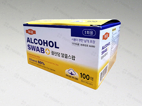 메디콥 클린덤 알콜스왑(알콜80% / 100매입)