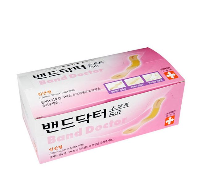 밴드닥터소프트(일반) 19mm*72mm (12매*10ea)